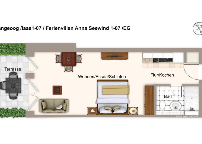 Apartmentvilla Anna Apartmentvilla Anna 1-07 Lejlighed